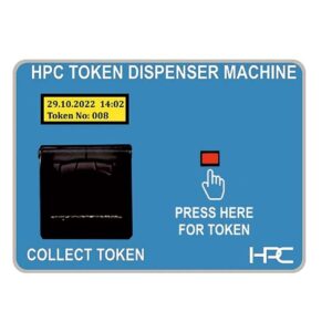 HPC21- 1 Button Token Dispenser Machine