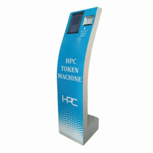 HPC41- Touch Based Kiosk Token Dispenser Machine