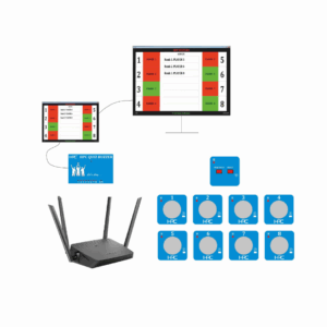 HPC208- 8 User Wireless Quiz Game Buzzer System with Windows Application (Version-1)